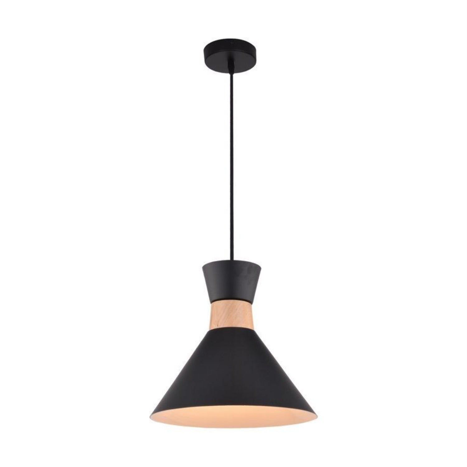 Xtricity - Luminaire Suspendu, Largeur 12.9'', De la Collection Foster, Noir - Simple Boutique