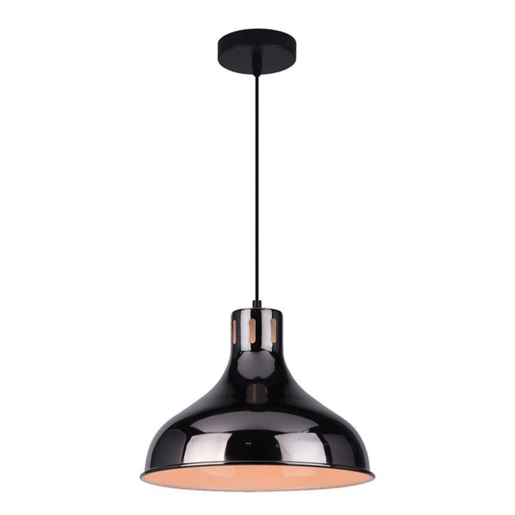 Xtricity - Luminaire Suspendu, Largeur de 11.8'', De la Collection Cavalioff, Noir Chrome - Simple Boutique