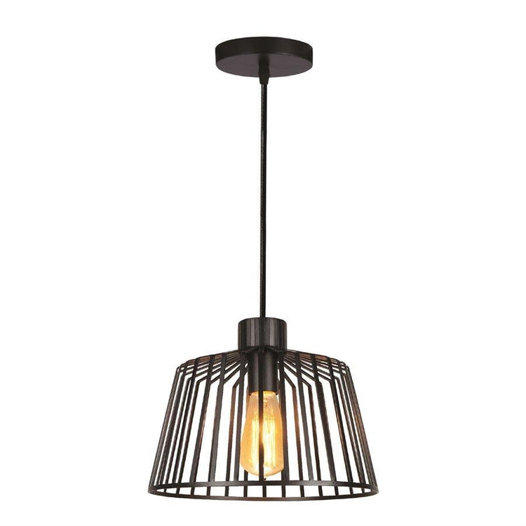 Xtricity - Luminaire Suspendu, Largeur de 12'', De la Collection Florian, Noir - Simple Boutique