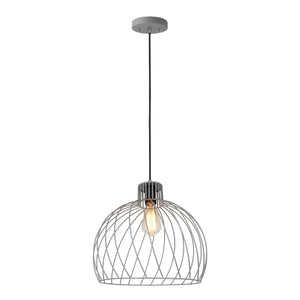 Xtricity - Luminaire Suspendu, Largeur de 13.7'' De la Collection Baldwin, Gris - Simple Boutique