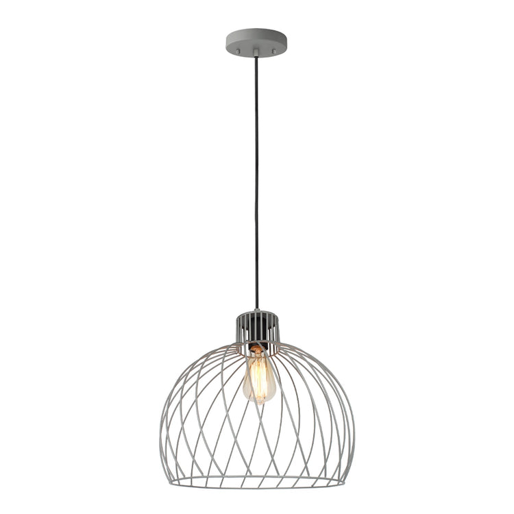 Xtricity - Luminaire Suspendu, Largeur de 13.7'' De la Collection Baldwin, Gris - Simple Boutique