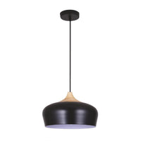 Xtricity - Luminaire Suspendu, Largeur de 13.8'', De la Collection Belmont, Noir - Simple Boutique