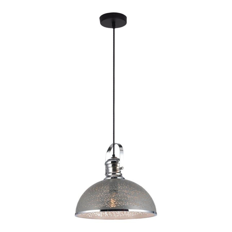 Xtricity - Luminaire Suspendu, Largeur de 15.7'', De la Collection Brooklyn, Gris - Simple Boutique