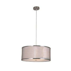 Xtricity - Luminaire Suspendu, Largeur de 19.6'', De la Collection Kokkino, Gris - Simple Boutique