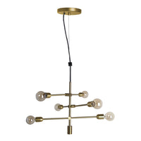 Xtricity - Luminaire Suspendu, Largeur de 23'', De la Collection Elixir, Doré - Simple Boutique
