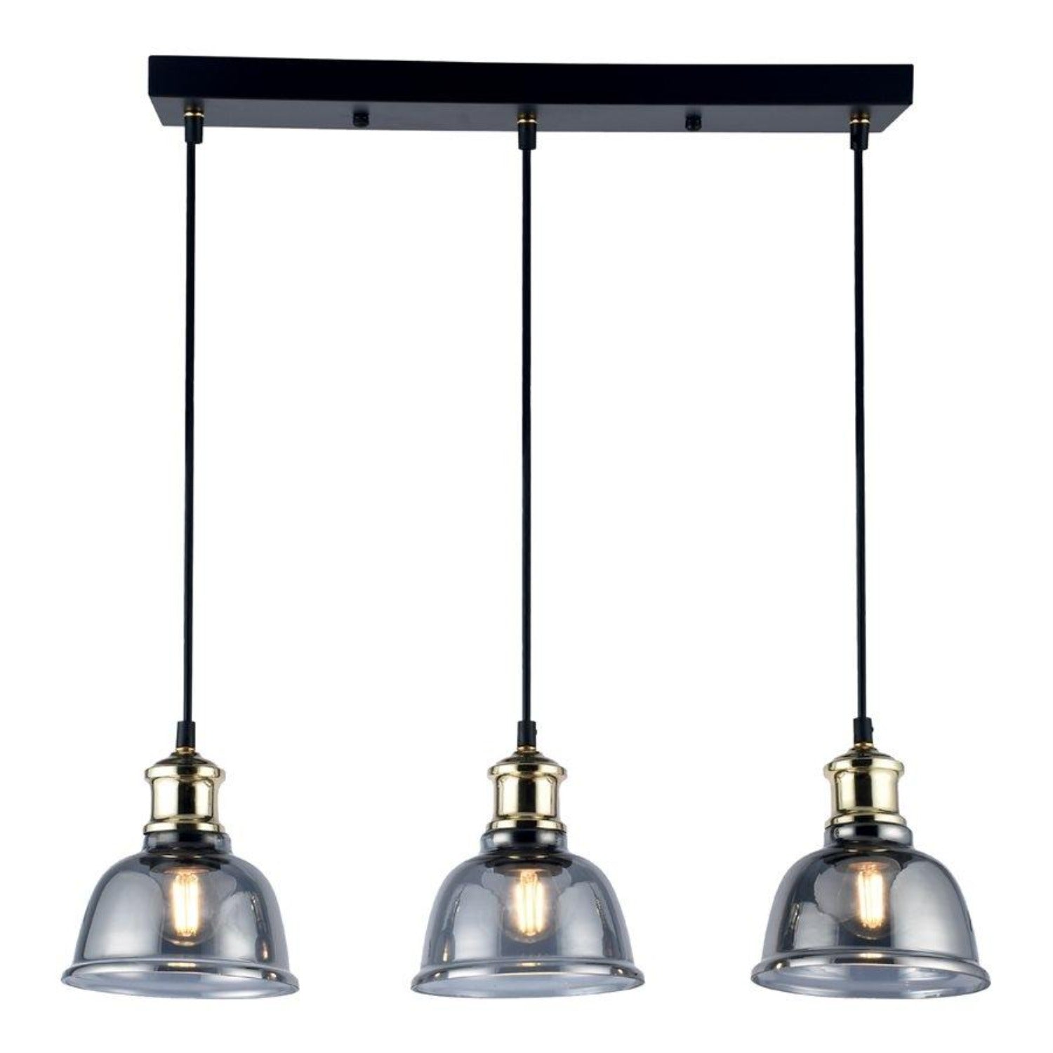 Xtricity - Luminaire Suspendu, Largeur de 23.6'', De la Collection Florence, Noir - Simple Boutique