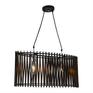 Xtricity - Luminaire Suspendu, Largeur de 25.5'', De la Collection Casino, Brun - Simple Boutique