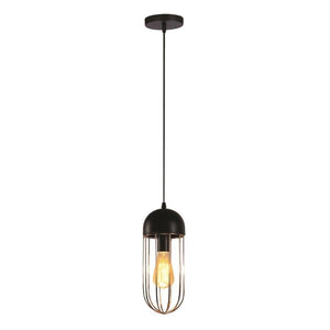 Xtricity - Luminaire Suspendu, Largeur de 5.1'', De la Collection Eden, Noir - Simple Boutique