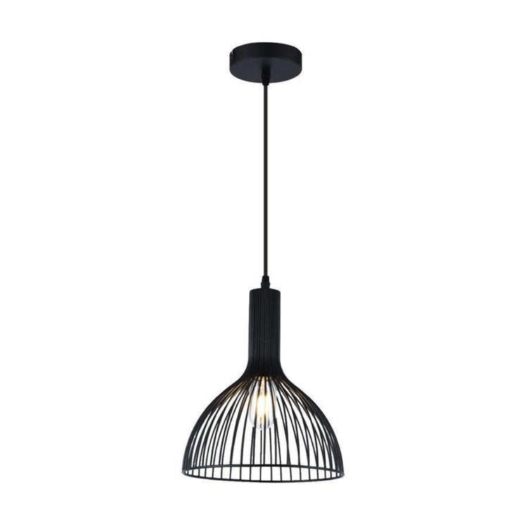 Xtricity - Luminaire Suspendu, Largeur de 9.8'', De la Collection Carlton, Noir - Simple Boutique