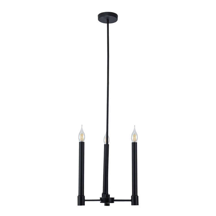 Xtricity - Luminaire Suspendu à 3 Lumières, Largeur de 13'', De la Collection Toscana, Noir - Simple Boutique
