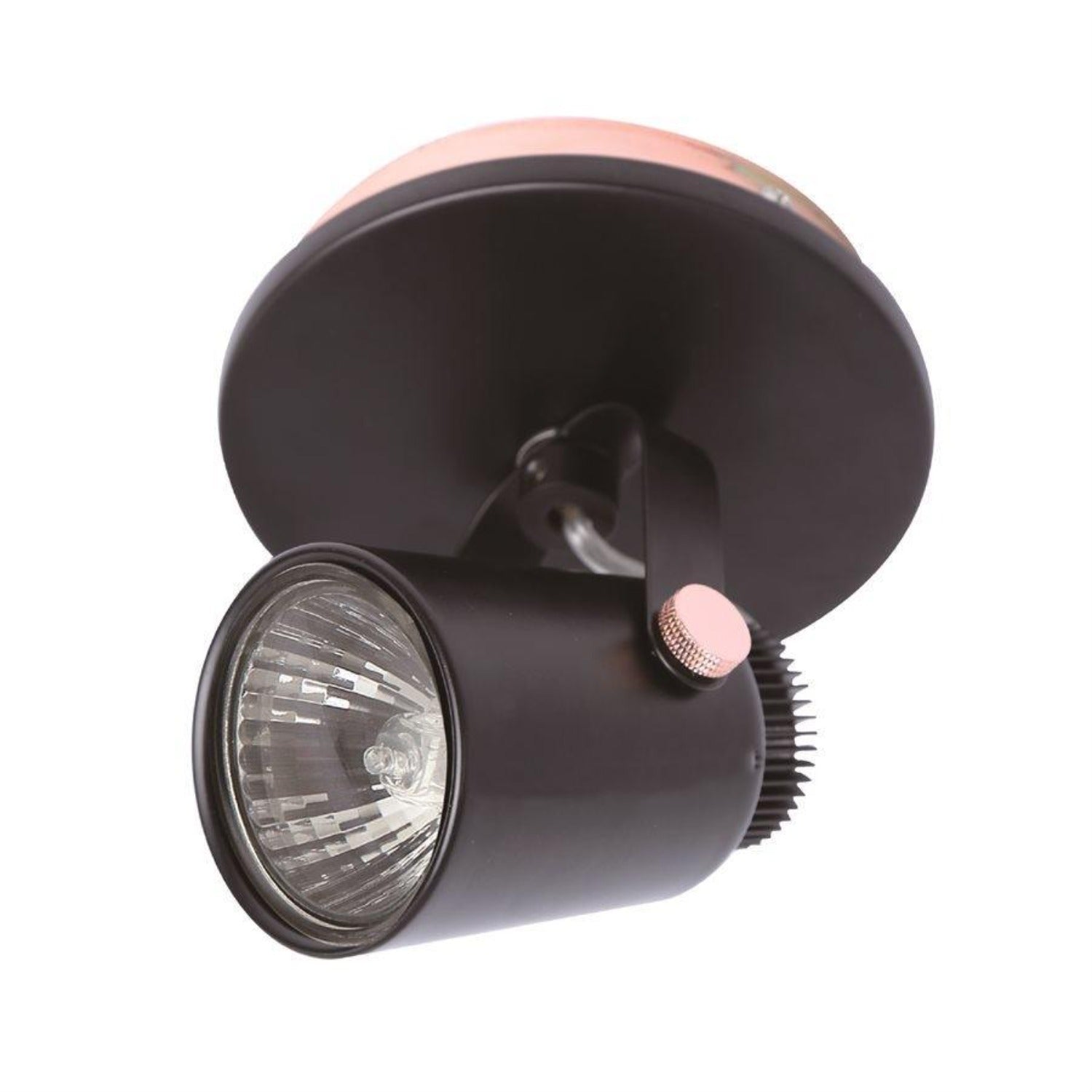 Xtricity - Plafonnier à 1 Tête, Largeur de 5.11'', De la Collection Walter, Noir - Simple Boutique