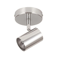Xtricity - Plafonnier à 1 Tête, Largeur de 5.11'', De la Collection Westminster, Chrome - Simple Boutique