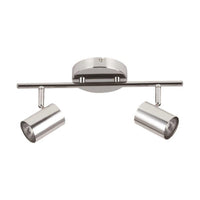 Xtricity - Plafonnier à 2 Têtes, Largeur de 13.97'', De la Collection Westminster, Chrome - Simple Boutique
