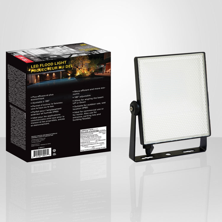 Xtricity - Projecteur DEL Étanche, 2700 Lumens, 30W, Pour Usage Extérieur, 4000K Blanc Froid - Simple Boutique