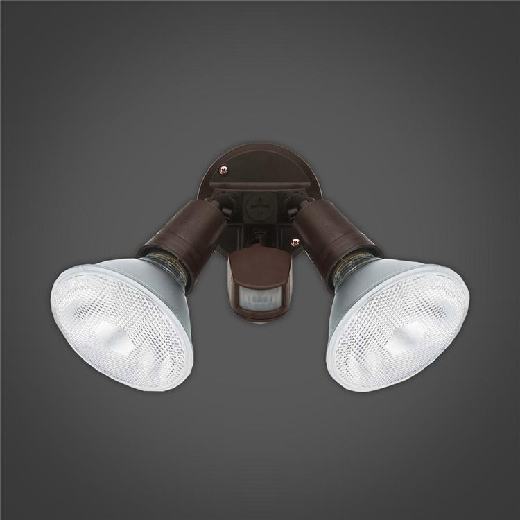 Xtricity détecteur de mouvement à 2 têtes 180w maximum brun - Simple Boutique