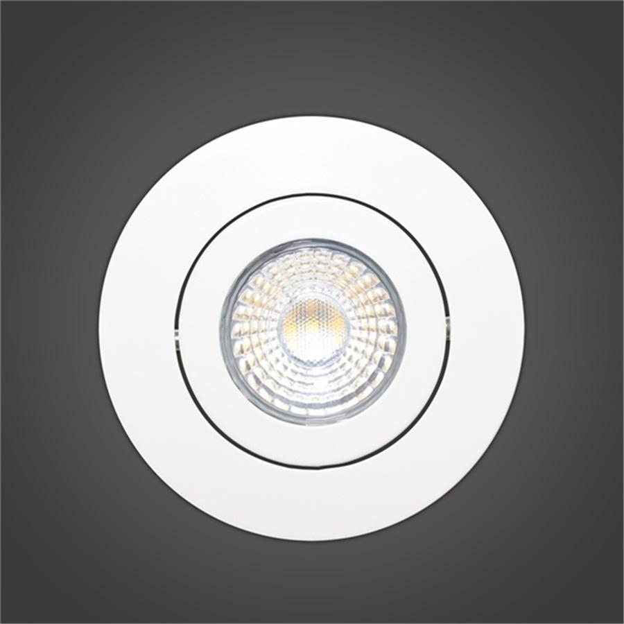 Xtricity encastré inclinable del 4'' 10w/750l/3000k rond-blanc 1pk - Simple Boutique