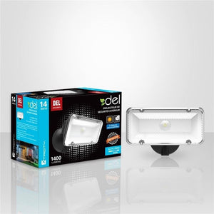 Xtricity fixture extérieur de sécurité au del 14w/4000k blanc froid/1400l - Simple Boutique