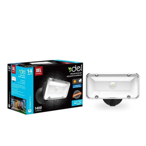 Xtricity fixture extérieur de sécurité au del 14w/4000k blanc froid/1400l - Simple Boutique
