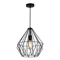 Xtricty - Luminaire Suspendu, Largeur de 11.81'', De la Collection Sterling, Noir - Simple Boutique