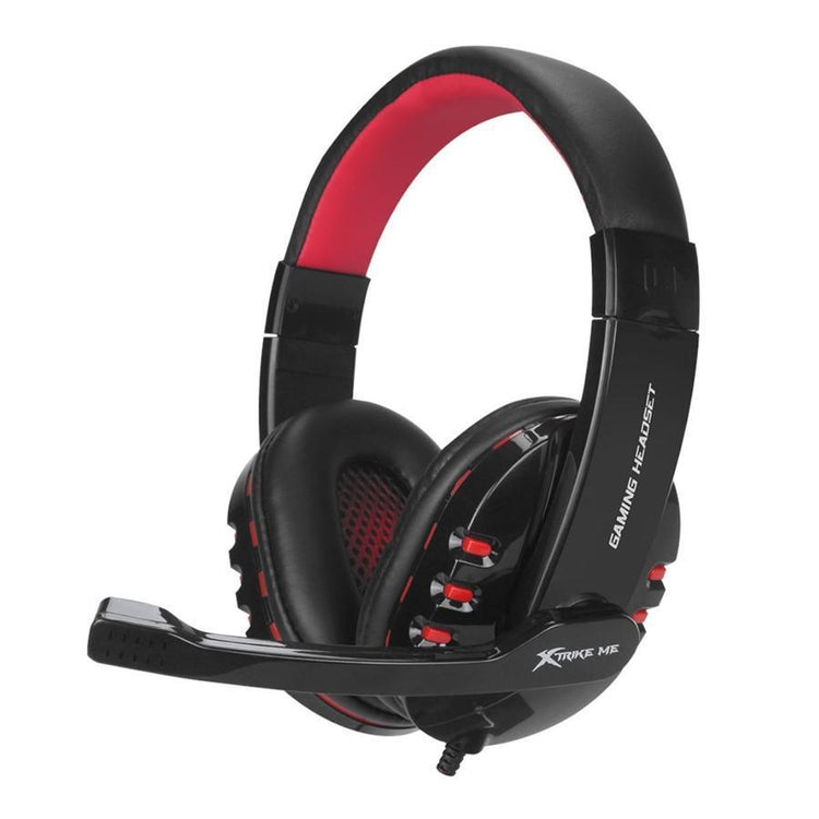 Xtrike Me CM-406 - Ensemble de Clavier, Souris, Casque et Tapis, Filaire avec Rétro-Éclairage - Simple Boutique