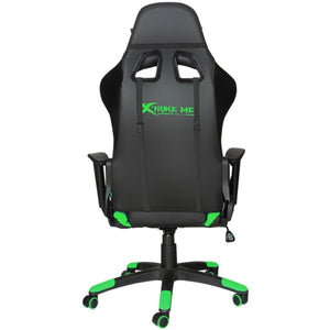 Xtrike Me GC-905 - Chaise de Gamer sur Roulettes, Ajustable et Ergonomique, Vert - Simple Boutique