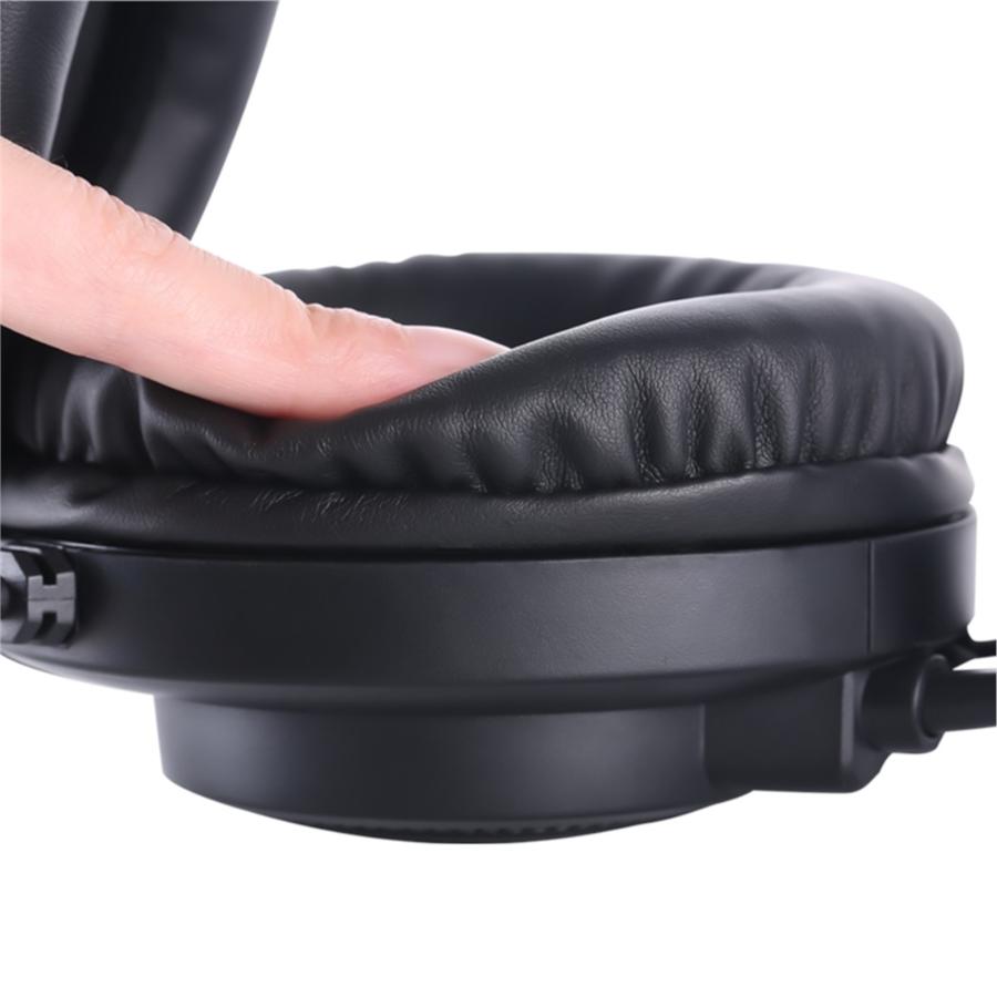 Xtrike Me GH-509 - Casque de Jeu Filaire Stéréo avec Microphone et Rétro-Éclairage RGB, Noir - Simple Boutique