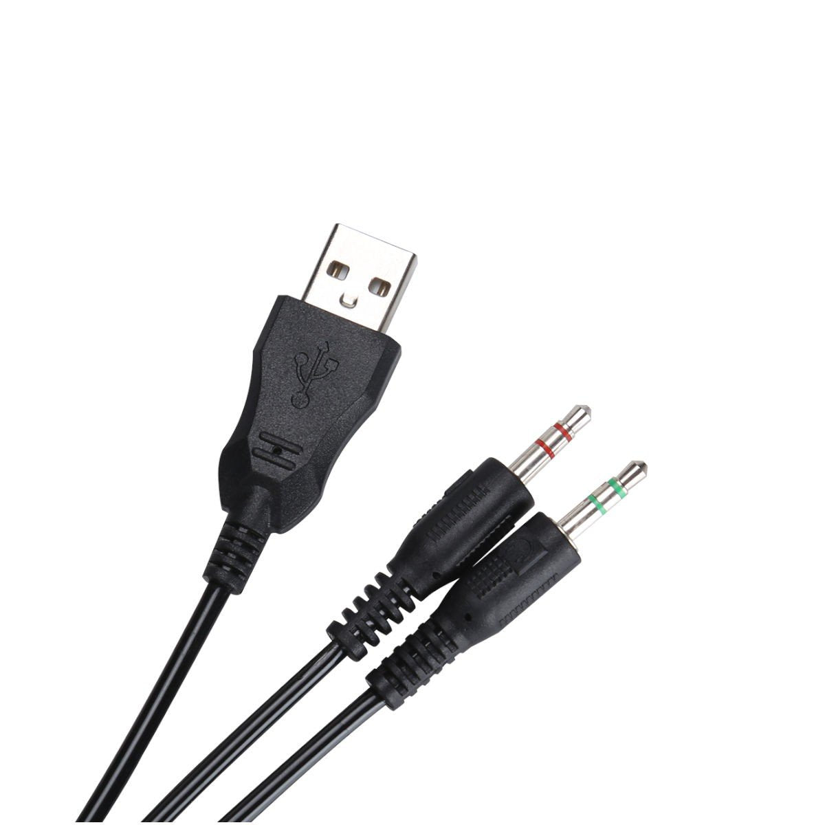 Xtrike Me GH-709 - Casque de Jeu Filaire, Rétro-Éclairé avec Microphone, Noir - Simple Boutique