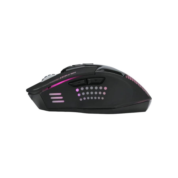 Xtrike Me GM-216 - Souris de Jeu Optique, Filaire avec 7 Boutons et Rétro-Éclairage, DPI 1200 à 3600, Noir - Simple Boutique