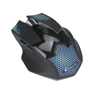Xtrike Me GM-216 - Souris de Jeu Optique, Filaire avec 7 Boutons et Rétro-Éclairage, DPI 1200 à 3600, Noir - Simple Boutique