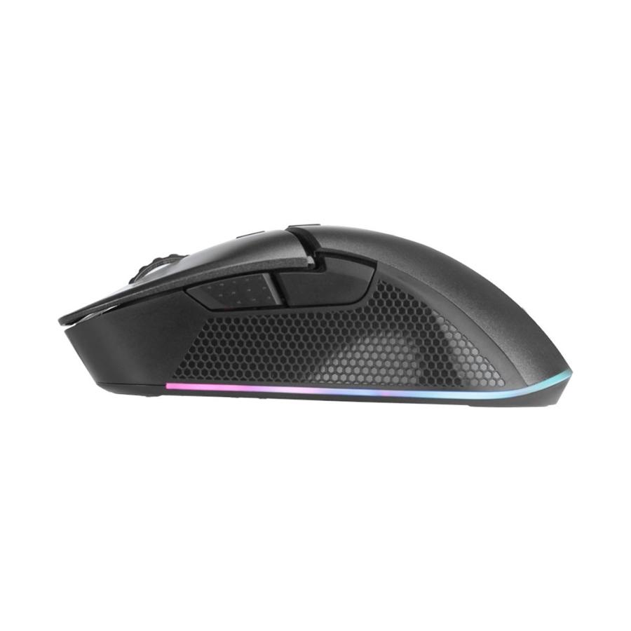 Xtrike Me GM-310 - Souris de Jeu Optique, Filaire avec 7 Boutons et Rétro-Éclairage, DPI 800 à 6400, Noir - Simple Boutique