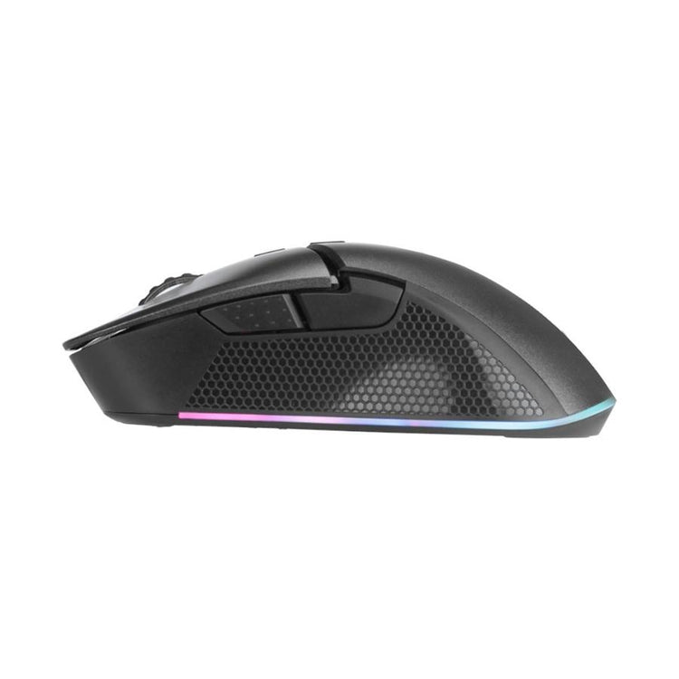 Xtrike Me GM-310 - Souris de Jeu Optique, Filaire avec 7 Boutons et Rétro-Éclairage, DPI 800 à 6400, Noir - Simple Boutique