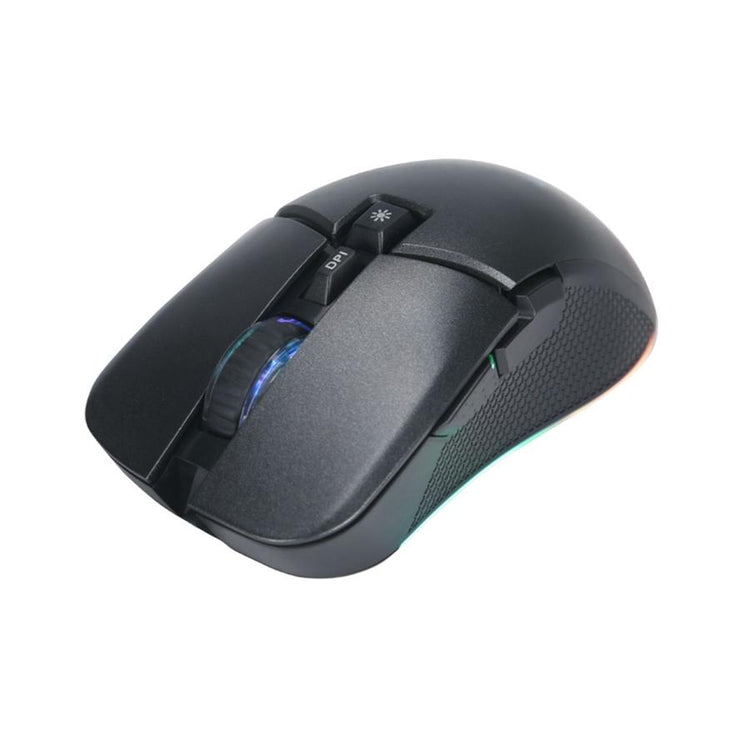 Xtrike Me GM-310 - Souris de Jeu Optique, Filaire avec 7 Boutons et Rétro-Éclairage, DPI 800 à 6400, Noir - Simple Boutique