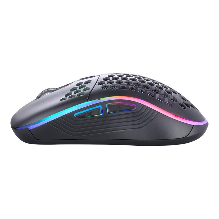 Xtrike Me GM-512 - Souris de Jeu Optique Filaire à 7 Boutons, DPI:800/1600/2400/3200/4800/6400 Avec Rétro-Éclairage RGB, Noir - Simple Boutique