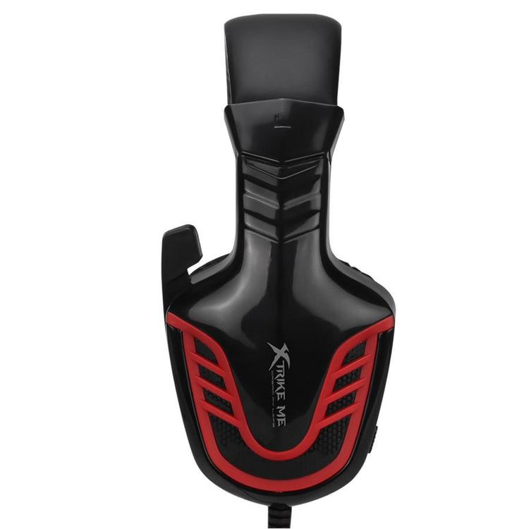 Xtrike Me HP-310 - Casque de Jeu Supra-Auriculaire, Filaire avec Microphone, Rouge - Simple Boutique