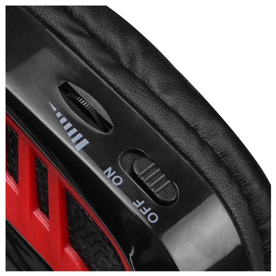 Xtrike Me HP-310 - Casque de Jeu Supra-Auriculaire, Filaire avec Microphone, Rouge - Simple Boutique