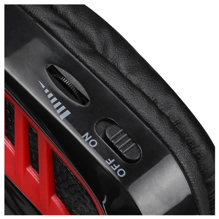 Xtrike Me HP-310 - Casque de Jeu Supra-Auriculaire, Filaire avec Microphone, Rouge - Simple Boutique