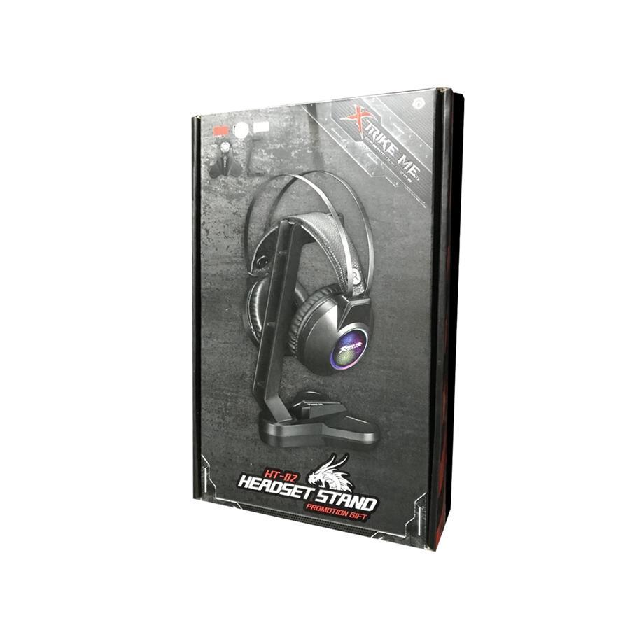 Xtrike Me HT-02 - Support pour Casque de Jeu sur Pied, Noir - Simple Boutique