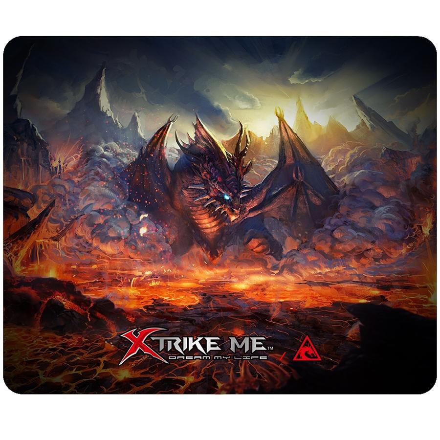 Xtrike Me MP-002 - Tapis de Souris de Haute Qualité, 320x270x2mm, Design Dragon - Simple Boutique