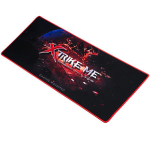 Xtrike Me MP-204 - Tapis de Souris XXL de Haute Qualité, 770x295x3mm, Rouge - Simple Boutique