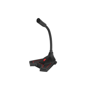 Xtrike Me XMC-01 - Microphone de Jeu, Prise 3.5mm, Haute-Sensibilité avec Bras Flexible, Noir - Simple Boutique