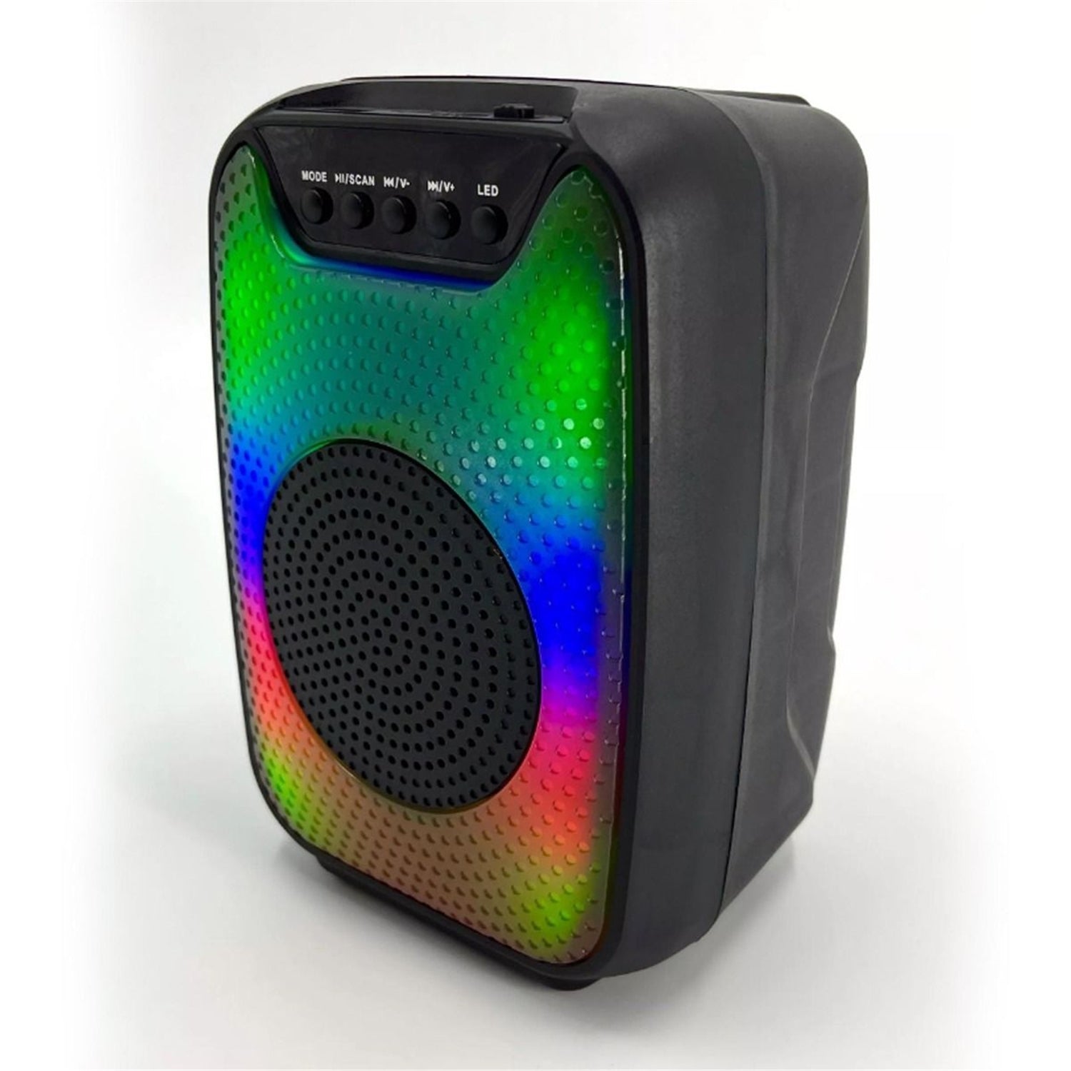 Yoco - Haut-Parleur Bluetooth avec Éclairage RVB, 5 Watts, Noir - Simple Boutique