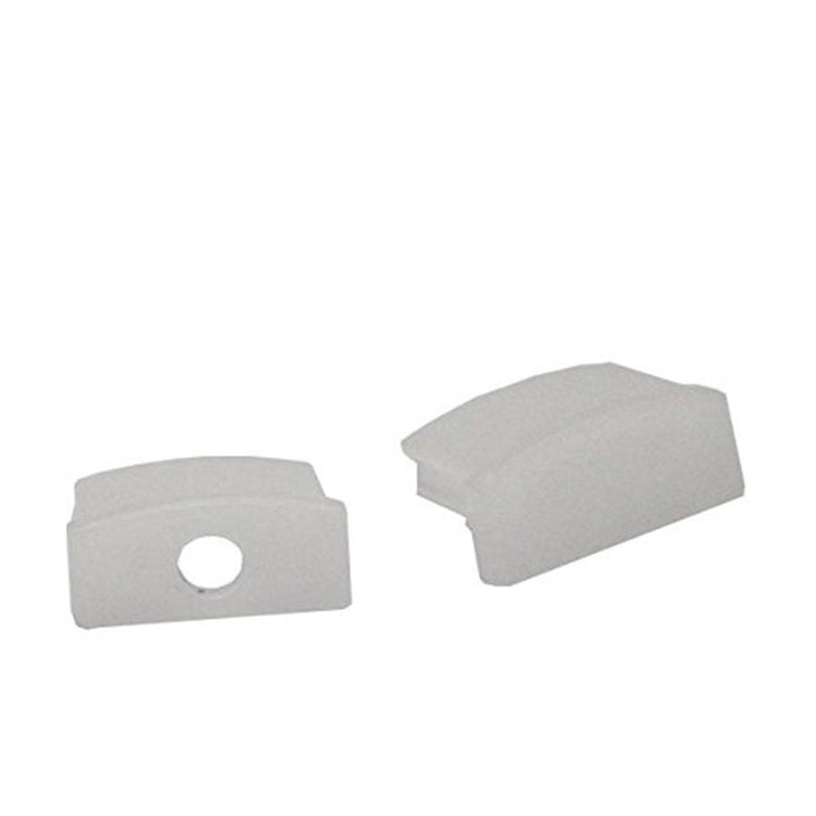 Yoho Canaux en Aluminium avec Diffuseurs pour Bandes Lumineuses LED, 17.5x8mm, Paquet de 10 - Simple Boutique