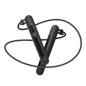 Yunmai - Corde a Sauter Intelligente, Bluetooth, Écran DEL HD, 4 Modes D'entrainement, Noir - Simple Boutique