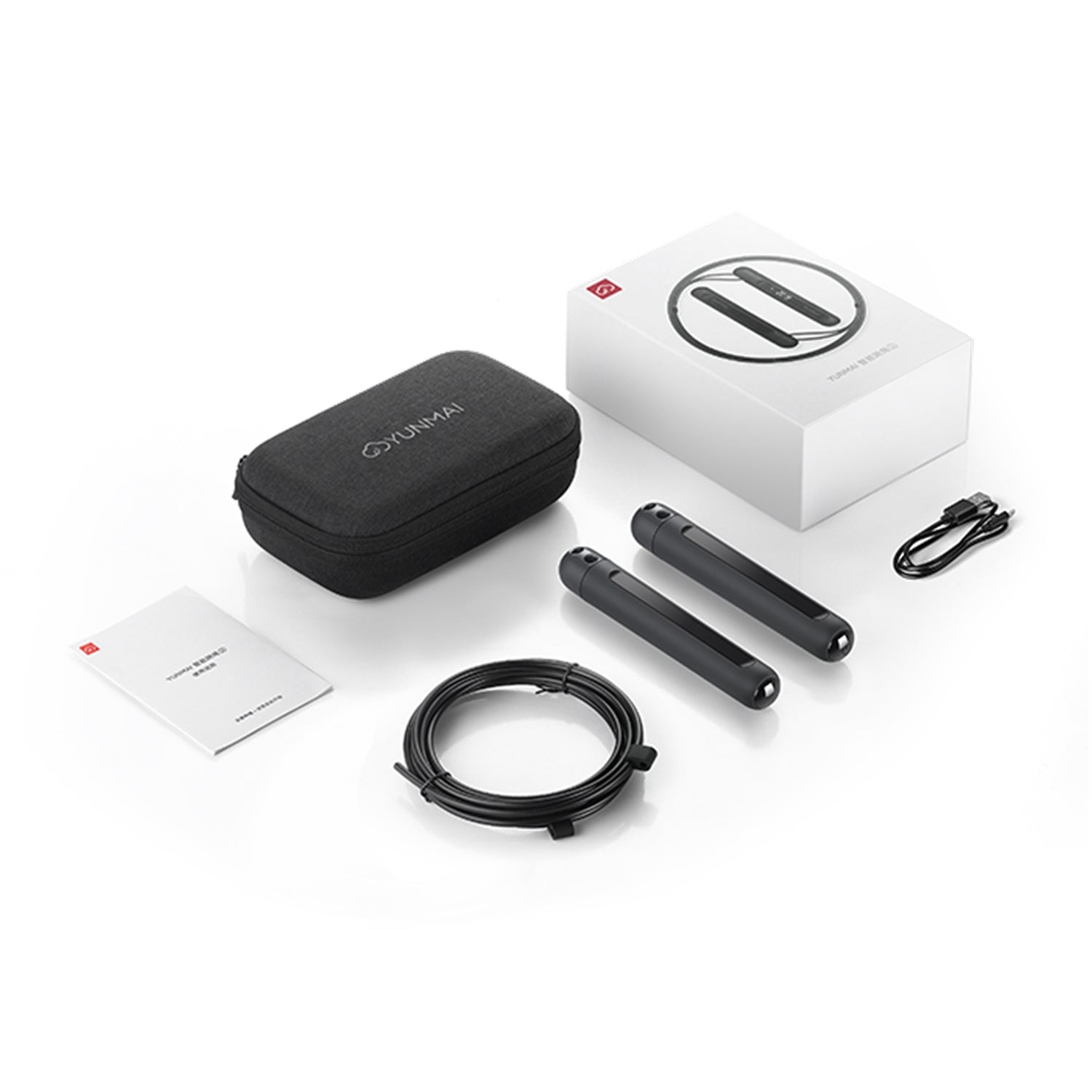 Yunmai - Corde a Sauter Intelligente, Bluetooth, Écran DEL HD, 4 Modes D'entrainement, Noir - Simple Boutique