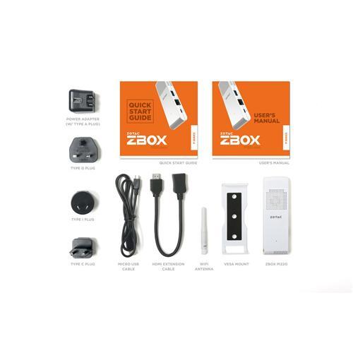 Zotac ZBOX-PI220-W2B Mini-Ordinateur Portable Stick HDMI Pour Télévison - Simple Boutique