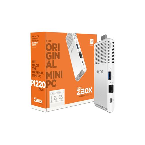 Zotac ZBOX-PI220-W2B Mini-Ordinateur Portable Stick HDMI Pour Télévison - Simple Boutique