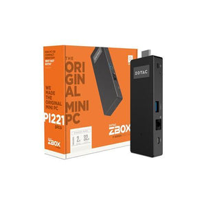 Zotac ZBOX-PI221-W2B Mini-Ordinateur Portable Stick HDMI Pour Télévison Sans Ventilateur - Simple Boutique