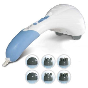 iComfort IC0943 Masseur Portatif avec 6 têtes interchangeables vibrant et chauffant - Simple Boutique