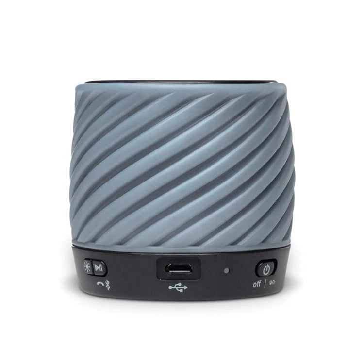 iHome IBT50BC Haut-Parleur Bluetooth avec Éclairage aux Couleur Changeantes avec Microphone pour les Appels, Noir - Simple Boutique