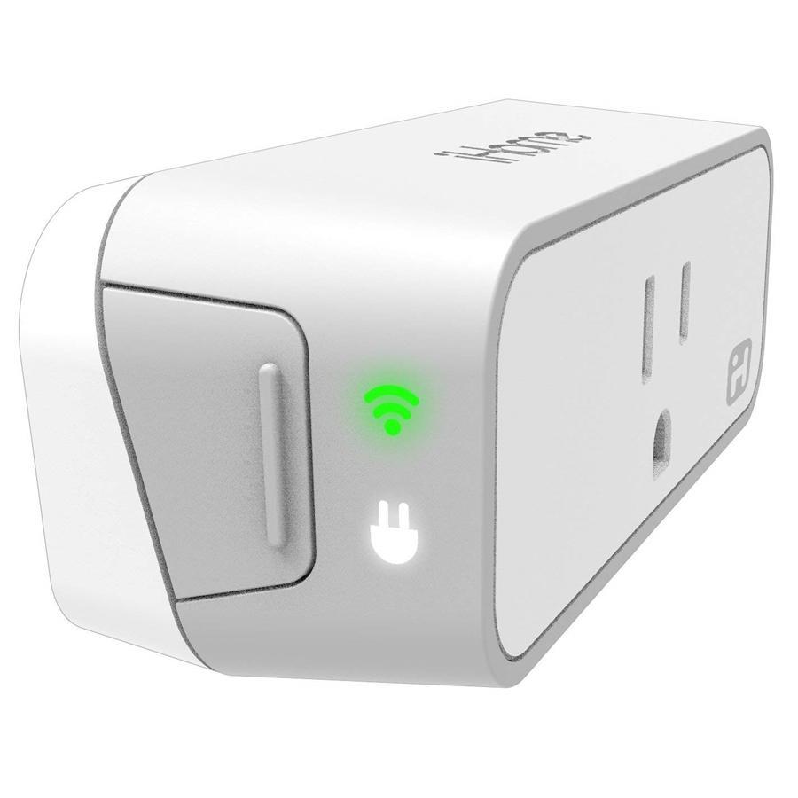 iHome ISP6 Prise intelligente Wi-Fi, compatible avec Alexa, Google Assistant et HomeKit - Simple Boutique